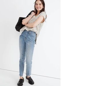 Madewell The Perfect Vintage Straight Crop Jean